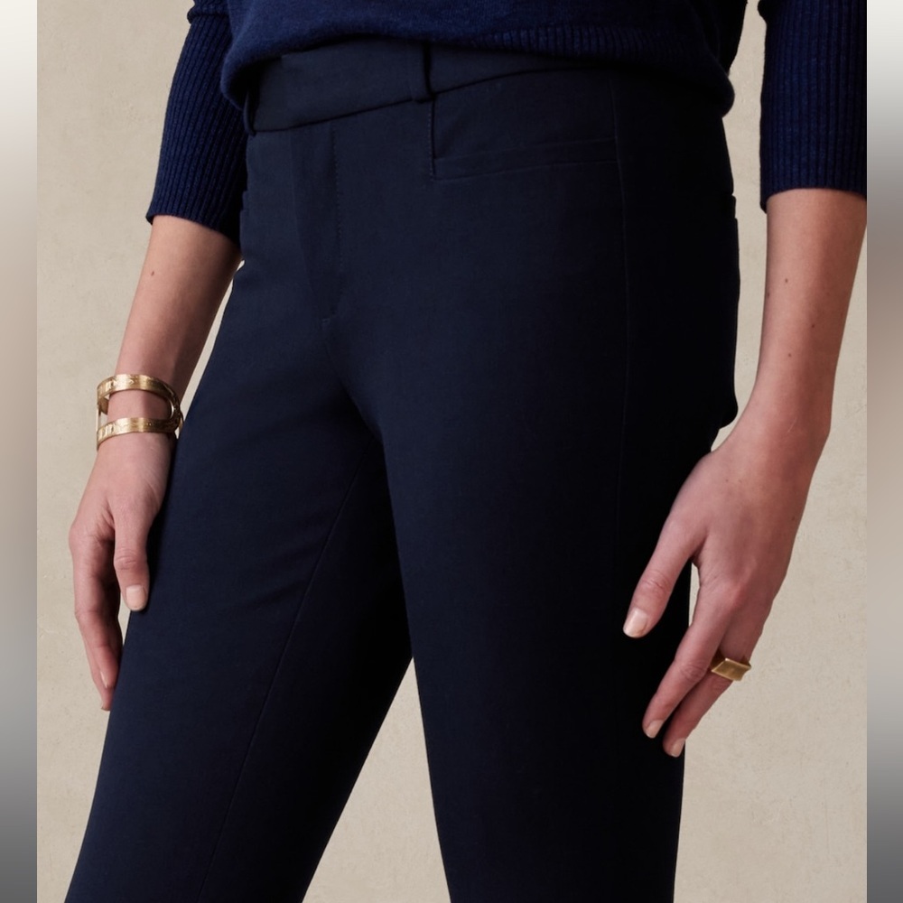 Banana Republic Sloan Trousers - Navy